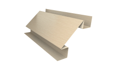 Угол внутренний сложный 75мм Grand Line 0,45 Print Elite Milky Wood TwinColor (2м)