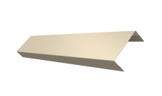 Ламель лицевая 50 забора жалюзи Texas 0,45 Print Elite Milky Wood TwinColor