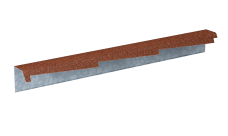 Планка фронтонная резная левая Gerard цвет 201 (1,2м)
