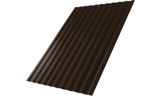 Профнастил С8A v01 Grand Line 0,45 Print Elite Coffee Wood TwinColor