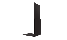 Планка приемная оконная Grand Line 0,45 Drap-double TX RR 32 темно-коричневый (2м)