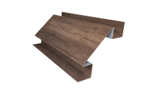 Угол внутренний сложный 75мм 0,45 Print Premium Almond Wood Fresh (2м)