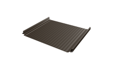 Кликфальц Pro Gofr Grand Line 0,5 Velur X с пленкой на замках RR 32 темно-коричневый