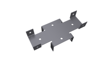 Кронштейн Х 60х60 Colority RAL 7004