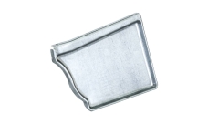 Заглушка правая Vortex 127мм Zn