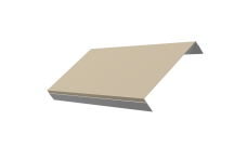 Ламель обратная 150 забора жалюзи Texas Grand Line 0,5 Satin RAL 1015 светлая слоновая кость