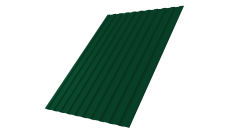 Профнастил С8A v01 0,45 PE lite с пленкой RAL 6005 зеленый мох