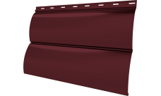 Блок-хаус новый Grand Line 0,45 PE с пленкой RAL 3005 красное вино