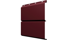 ЭкоБрус Grand Line 0,45 Drap с пленкой RAL 3005 красное вино