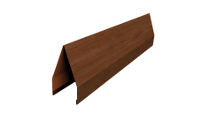 Ламель забора жалюзи Tokyo new 0,45 Print Elite Rowan TwinColor