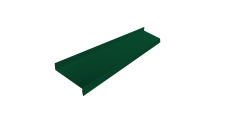 Отлив простой 150 0,45 Drap RAL 6005 зеленый мох (2м)