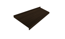 Отлив простой 250 Grand Line 0,45 Print Elite Coffee Wood TwinColor (2м)