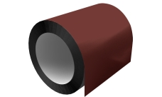 Отмотка Grand Line с внутренним диаметром намотки 500мм 0,5 Satin с пленкой RAL 3009 оксидно-красный