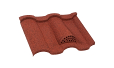 Вентилятор кровельный для композитной черепицы Luxard Roman бордо