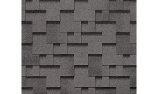 Черепица гибкая RoofShield Фемили Эко Лайт Модерн серый с оттенением