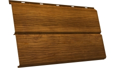 ЭкоБрус 3D Grand Line 0,45 Принт Элит с пленкой Золотой дуб TwinColor