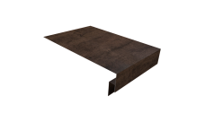 Планка околооконная сложная 300х50х18 (j-фаска) 0,45 Print-Double Elite Antique Wood (2м)