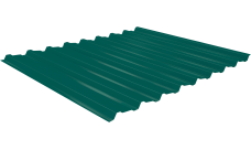 Профнастил Estet C19 0,5 PE-Double RAL 6005 зеленый мох