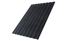 Профнастил С20A Grand Line 0,45 Print Premium Grey Wood TwinColor