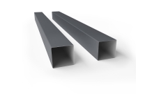 Столб 60х60х2,0х3000 Colority Black металл неоцинкованный с полимерным покрытием RAL 7024 GL