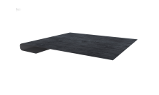 Планка завершающая 0,45 Print Premium Grey Wood TwinColor (2м)