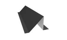 Планка снегозадержания 0,5 PurPro Matt 275 RAL 7016 антрацитово-серый (3м)