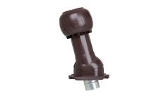 Комплект вентиляции Gervent Statik для кровли Профнастил-35 изолированный 125/160мм коричневый