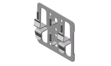 Пластина кляммерная AR П70х10х1,2(р) ОЦ ОН