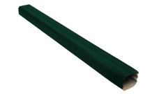 Труба прямоугольная Vortex в1 3м RAL 6005