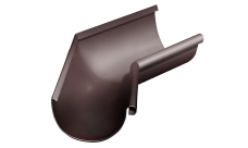 Угол желоба внутренний GL PU 135 гр 150 мм RAL 8017 шоколад