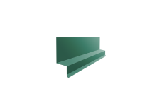 Отлив верхний фальц 0,45 Drap TR RAL 6005 зеленый мох (2м)