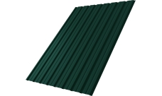 Профнастил С10B Grand Line 0,45 ПЭ двухсторонний RAL 6005 зеленый мох