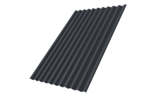 Профнастил С21R Grand Line 0,4 PE-Double RAL 7024 мокрый асфальт