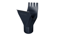 Воронка Grand Line PU 125/90 мм RAL 7024 мокрый асфальт