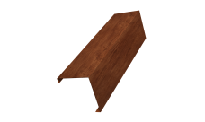 Декоративная накладка на столб универсальная 62х55 для забора жалюзи 0,45 Print Premium Rowan Wood Intense FTC (2,5м)