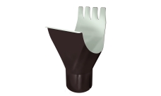 Воронка Grand Line ПЭ 125/90мм RR 32 темно-коричневый