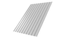 Профнастил С8A v01 0,5 Satin RAL 9003 сигнальный белый