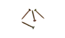 Саморез для крепления крюков водостока (Pz 5,0х40) желтый цинк, шлиц Pz2, (500шт) (пакет)