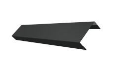 Ламель лицевая 50 забора жалюзи Texas 0,45 Drap TX RAL 7016 антрацитово-серый