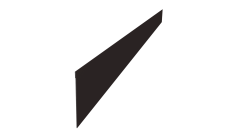 Ламель забора жалюзи Palermo стартовая/финишная для калиток и ворот 0,45 PE-Double RAL 9005 черный