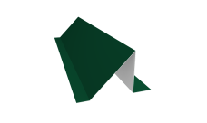 Планка снегозадержания 0,45 PE lite с пленкой RAL 6005 зеленый мох (2м)