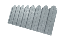 Профнастил C10A фигурный Grand Line 0,5 Zn