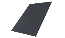 Профнастил С10B Grand Line 0,45 Drap TR RAL 7024 мокрый асфальт