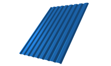 Профнастил С20A 0,5 Satin RAL 5005 сигнальный синий