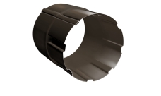 Соединитель трубы Grand Line PU 90 мм RR 32 темно-коричневый