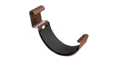 Соединитель желоба GL PU 125 мм RAL 8004 терракота