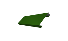 Ламель лицевая 100 забора жалюзи Texas 0,45 PE RAL 6002 лиственно-зеленый