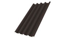 Профнастил Н60R v01 Grand Line 0,5 PurPro Matt 275 RR 32 темно-коричневый