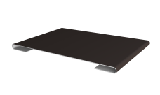 Планка стыковочная 0,45 Drap TR RR 32 темно-коричневый (3м)