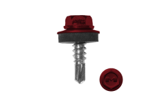 Саморез по металлу Daxmer 5,5х19 RAL 3003 (250) сверло №3